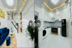 Nhà nhỏ xinh 3,3tỷ 26m2 tặng nội thất hẻm xe hơi gò vấp