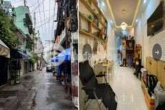 Nhà mới vào ở ngay bình thạnh 4,85tỷ 46m tặng nội thất