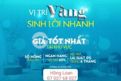 Căn hộ nhận nhà ở ngay không lo ngập lụt ngay tp huế