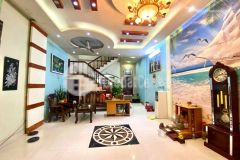 Nhà khu ngân hàng nguyễn văn cừ, 80m, 4 tầng, rộng 5.5m, kinh doanh tốt