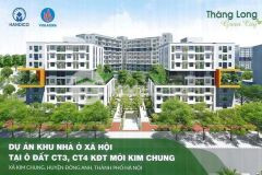 Sở hữu ngay nhà xã hội tại dự án kim chung đông anh giá siêu mềm đợt cuối