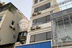 Cho thuê nhà phố đại la 150m x 6 tầng, mt 5m, tầng chia 2p, có thang máy, 78 triệu, lh 081.801.1234