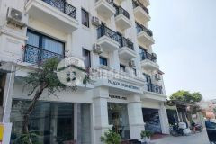 Bán đất tặng nhà cấp 4 làm khách sạn ở thôn điền xá sóc sơn dt 300m2 mt 37m