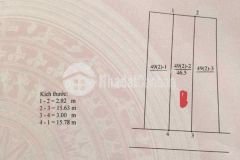 Đầu tư ok. bán mảnh đất 47m, ngõ nông, vị trí đẹp tại thanh am, thượng thanh, hn, giá chỉ 39tr m2