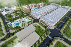 Chỉ 1.3 tỷ là sở hữu ngay căn nhà phố liền kề 4 tầng tháp chàm xanh