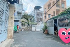 Nhà lô góc cấp 4 phường 11, bình thạnh, hẻm xe hơi, dtsd 87m2