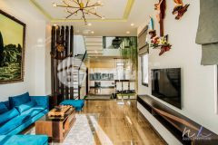 Bán nhà 3 tầng khu tái định cư mỹ gia. căn góc đường 18m. có sổ hồng. giá 5.7 tỷ