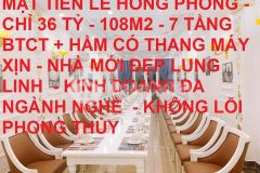 Bán nhà 8 tầng mặt tiền lê hồng phong 108m2 giá chỉ 36 tỷ phường 12 quận 10