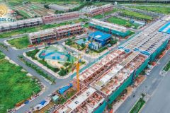 Booking gđ1 the sol city với chiết khấu đến 37. đại đô thị liền kề chợ hưng long bình chánh