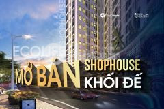 Cơ hội sở hữu shophouse khối đế eolife riverside mua 1 được 2