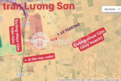 Bán lô đất 15297m2 xã hòa thắng, cách đường liên huyện 300m, giá bán chỉ 125.000đm2 lh 0937251240