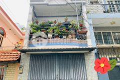 Nhà gò vấp, hẻm 6m, 2 tầng, dt 56m2, khu phân lô, giá rẻ.