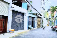 Nhà hot gò vấp, hxh, 10m ra mặt tiền, khu nhà phố 3 tầng, 55m2, nở hậu