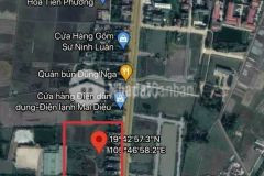 Bán gấp lô đất 02 mặt tiền sát ql 1a thị trấn tân phong quảng xương 0969282688