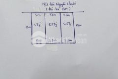 Đât biêt thư măt tiên nguyên khuyên 16x19