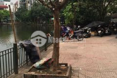 Nhà mặt hồ đầm tròn, ngõ 135 đội cấn, 166m2, mặt tiền 9.8m, kinh doanh tốt, giá 38 tỷ