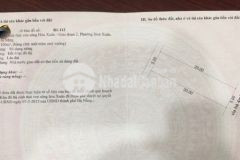 Cần bán 2 lô đất liền kề mặt tiền thanh lương 9 hoà xuân