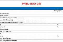 Căn hộ giá rẻ quận 7 chỉ 3.240 tỷ đã vat 65m2, 2wc the peak garden.