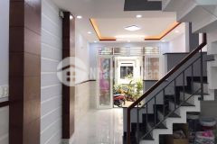 Bán căn nhà 4 tầng hẻm đoàn văn bơ, dân trí cao, nhà đúc đẹp, gần chợ 200 xóm chiếu, 50.4m2, 4.5 tỷ