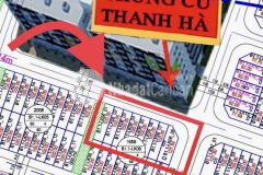 Chính chủ cần bán lô đất góc gần chung cư, trường học giá đầu tư tại thanh hà cienco 5