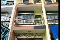Nhà 4 tầng hxt tránh p bình hưng hòa b, q bình tân 4x26,6 107m2 chỉ 6,3 tỷ