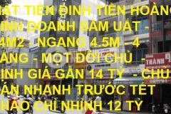 Bán gấp nhà mặt tiền đinh tiên hoàng đa kao quận 1 64m2 giá cực rẻ chỉ nhỉnh 12 tỷ