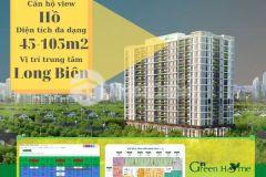 Duy nhất căn ngoại giao 2pn1 phương đông green home giá rẻ bất ngờ