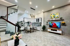 Nhà mới đẹp, ngang khủng 6m, 4 tầng chỉ 4.99 tỷ thống nhất gò vấp