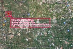 Chỉ 1trm2 lô đất diện tích 2377m2. 2 mặt tiền đường 10m và 30m. lợi nhuận x3 x4.