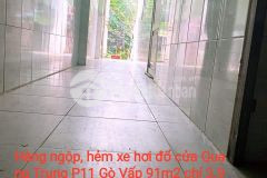 Hàng ngộp, hẻm xe hơi đổ cửa quang trung p11 gò vấp 91m2 chỉ 3.9 tỷ