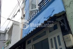 Cho thuê nhà nc 1 trệt 1 lầu 42m2 tại hẻm 150 nguyễn duy cung p12 gv giá 7,5trth