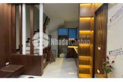 Bán nhà mới lạc long quân 33m mt 4m ô tô đỗ cách 30m 4.45tỷ o962.656.654