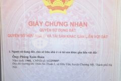 Chính chủ bán nhà đất thổ cư tại thôn an thuận 2, xã hữu văn, chương mỹ, hà nội