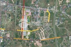 Bán lô góc mặt đường qh từ ql3 vào phố hàn quốc