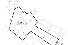Nhà mặt phố vọng, 590m2, mặt tiền 8m, nở hậu, giá 169 triệum2