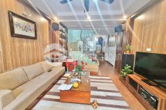 126 triệum2 nhà mới tam trinh, cách phố 10m, ô tô tránh, 61m2 x 5 tầng, tặng nội thất