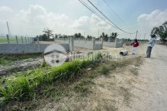 Đất vườn củ chi mặt tiền đoàn thị mối, 2 lô liền kề 1031m2 giá 2ty1 sổ hồng riêng.