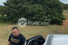 Bán 4818m2 đất nền thị trấn chợ lầu gần đường liên huyện và dân cư chỉ 602tr lh 0938677909