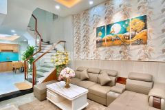 Xuất ngoại bán nhà 4 tầng đẹp lung linh sư vạn hạnh, q10, 98m2, ngang 4.7m, 16 tỷ