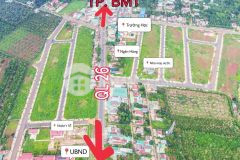 Đất kdc ea knuec, liền kề flc đăk lăk cao tốc buôn mê thuột chỉ 6trm2