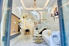 Bán nhà quận gò vấp, tặng nội thất sang trọng, 2 tầng,2 pn,2 wc chỉ 3 tỷ2tl 0923.034.903