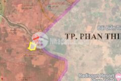 Đất 2 mặt tiền đường lớn hàm cường hàm thuận nam bình thuận 8,7ha cln