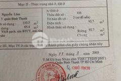 Mât tiền nguyễn lâm p3 bình thạnh 65m2 gpxg 5 tầng giá 6.7 tỷ