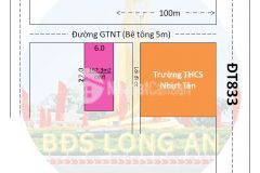 Cần bán 162m2 thổ 6x27ấp bình lợi, đức tân, tân trụ, long an