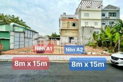 Bán lô đất khu bên sông đường 23. hiệp bình chánh, ngang 8m, tổng dt 120m2