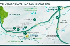 Qũy căn bt đẹp nhất dự án riverview lương sơn hòa bình giá 26trm