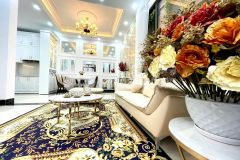 Biệt thự mini thái thịnh 55m2 x 4 tầng x mt 5.8m tặng full nội thất vip lô góc 4 mặt thoáng