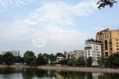 Bán nhà lô góc view hồ ba mẫu, đống đa. hè 6m, ô tô, kd. 300m2 mt25m 5t 80 tỷ