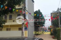 Bán 164m2 đất làn 3 quốc lộ 21 sát đh quốc gia hòa lạc 15trm2 đường thông oto tránh