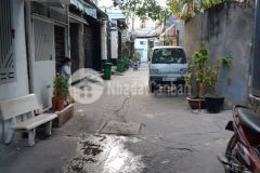 Nhà âu dương lân 75m2 ngang hơn 5m hxh quận 8.